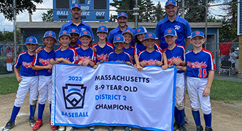 9 Year Old Baseball All Stars - District 2 Champions